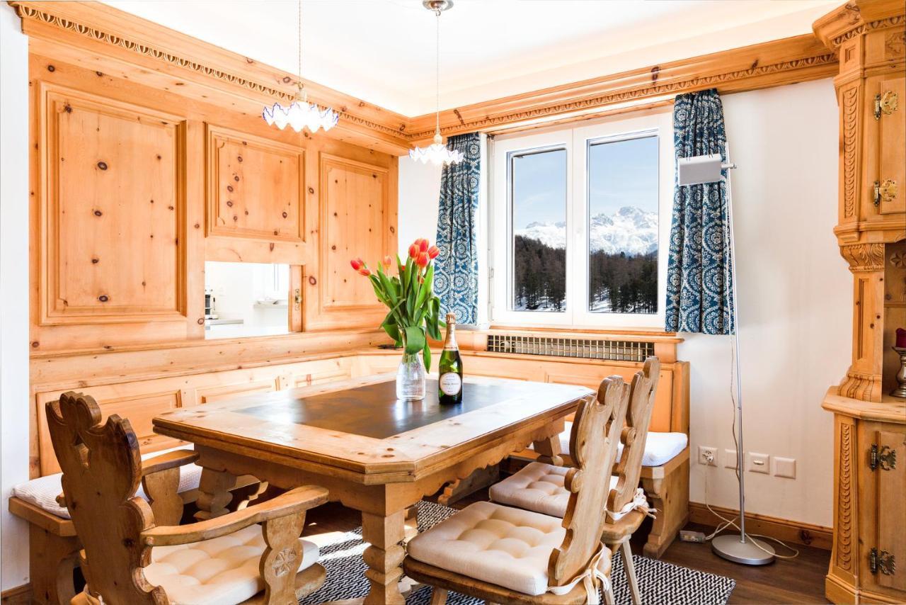 Spacious Apartment With Fantastic Alpine Panorama Σεντ Μόριτζ Εξωτερικό φωτογραφία